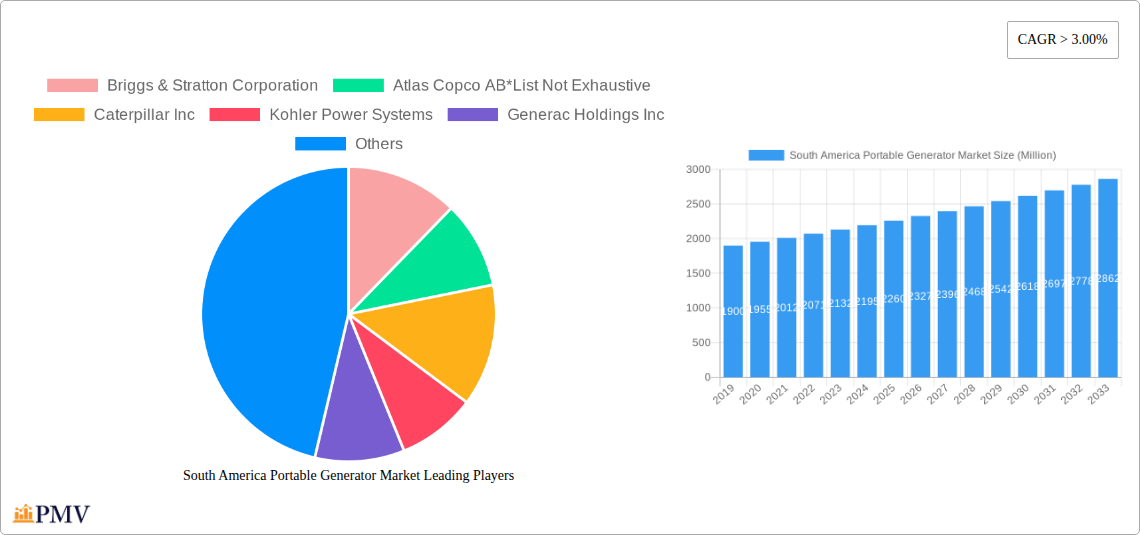 South America Portable Generator Market Research Report - Market Size, Growth & Forecast