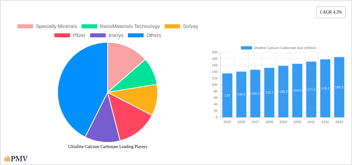 Ultrafine Calcium Carbonate Research Report - Market Size, Growth & Forecast