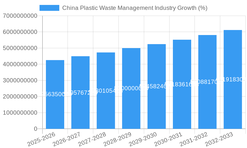 China Plastic Waste Management Industry Growth