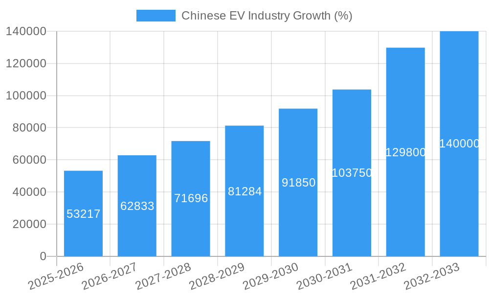 Chinese EV Industry Growth