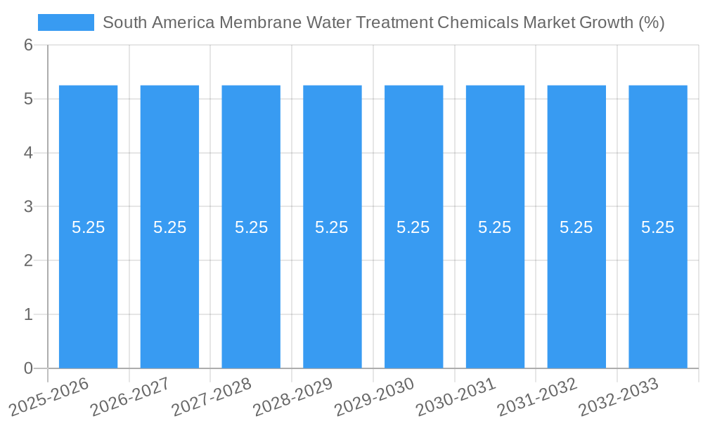South America Membrane Water Treatment Chemicals Market Growth