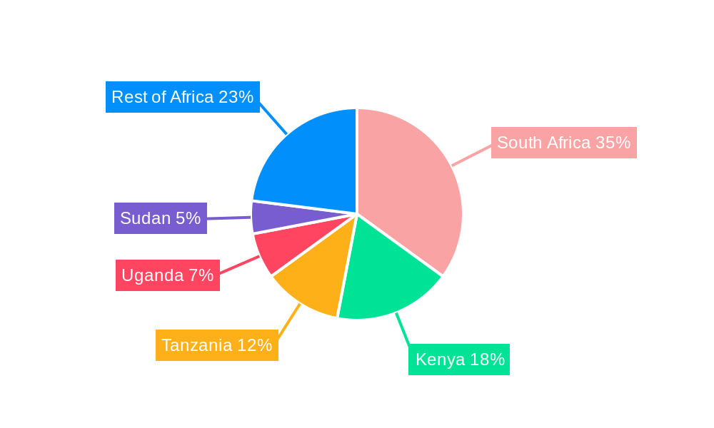 Africa Wellness Tourism Industry Regional Share