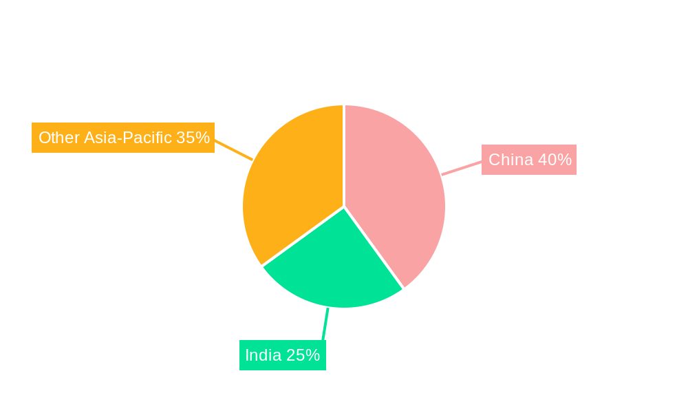 Asia-Pacific Metallurgical Grade Fluorspar Industry Regional Share