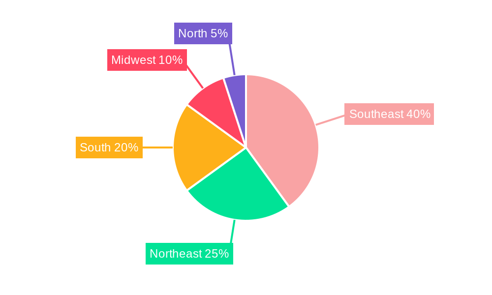 Brazil Video Surveillance Market Regional Share