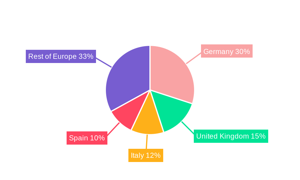 Europe Airbag Systems Market Regional Share