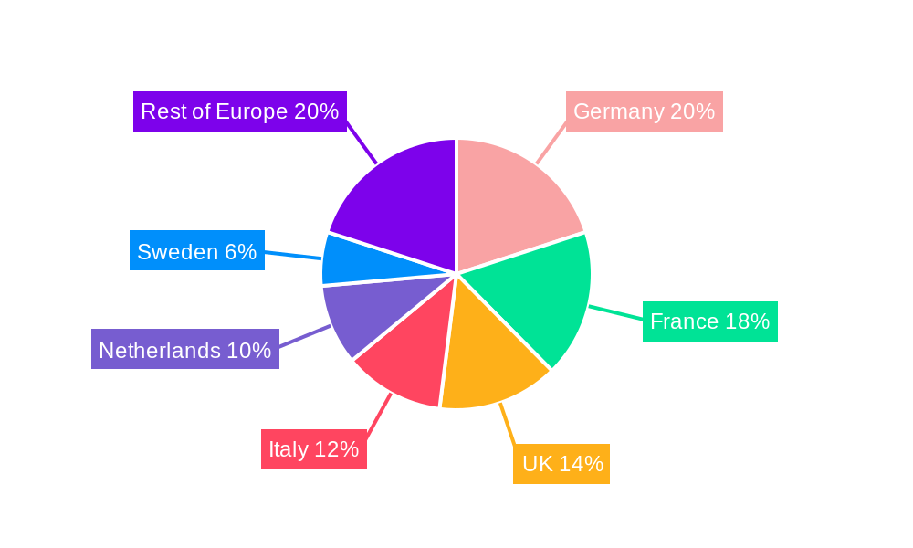 Europe Amusement Parks Market Regional Share