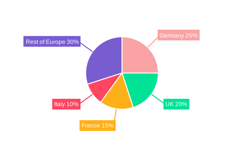 Europe Automotive Navigation System Market Regional Share