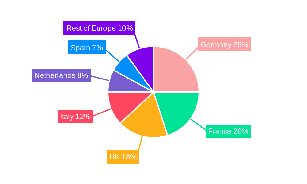 Europe Feed Vitamins Market Regional Share