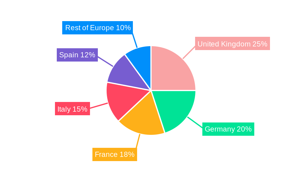 Europe Travel Accommodation Market Regional Share