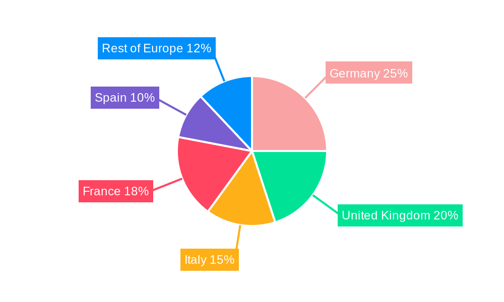 European Motor Homes Market Regional Share
