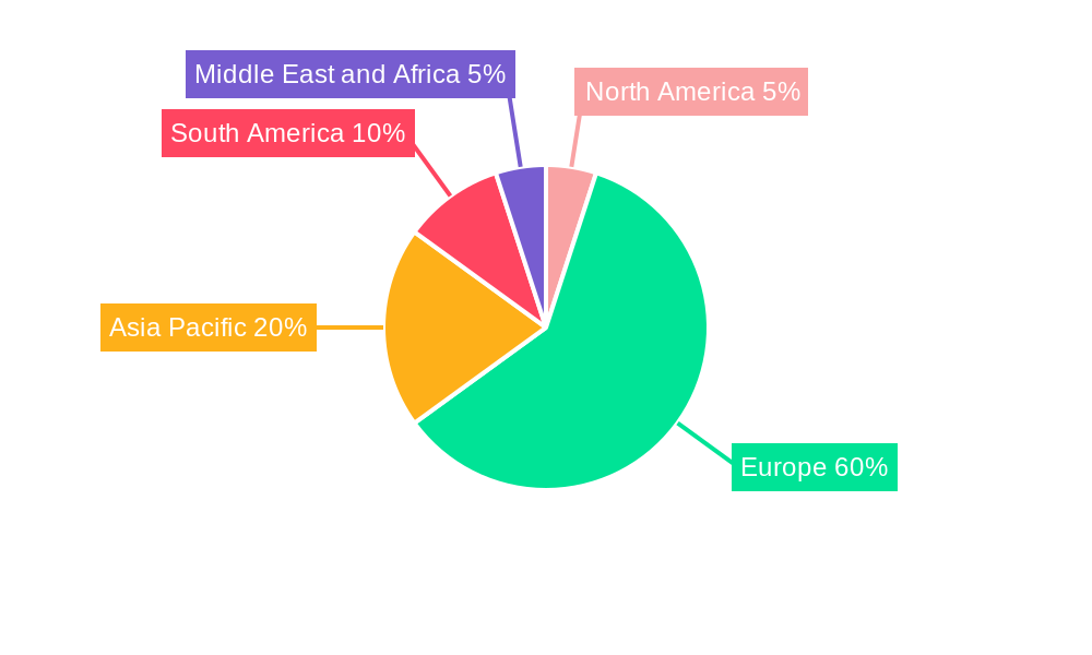 French Ceramic Tiles Market Regional Share