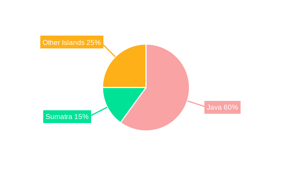 Indonesia eCommerce Logistics Market Regional Share