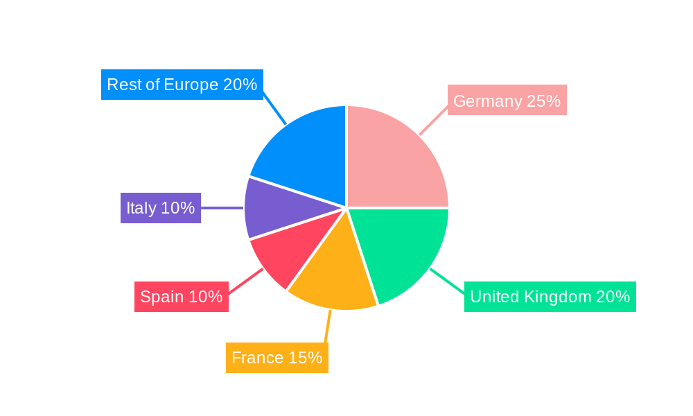 LCV Rental Market in Europe Regional Share