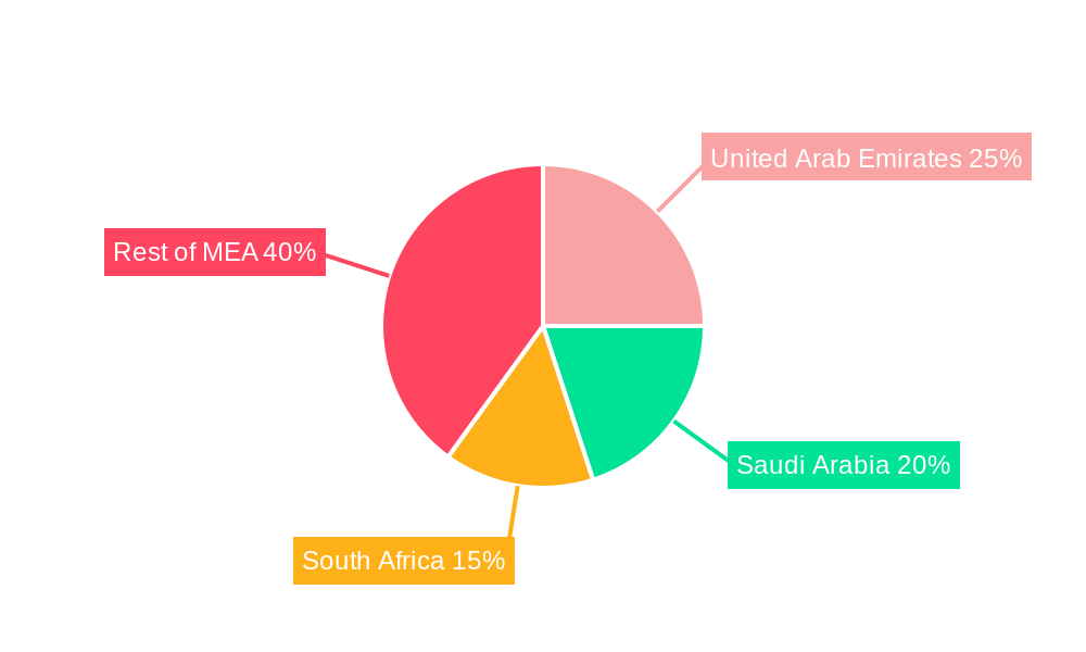MEA Polyurethane (PU) Adhesives Market Regional Share