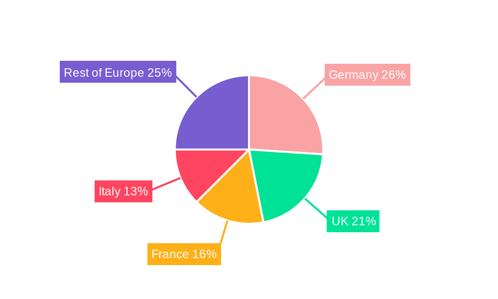Machine Condition Monitoring Market in Europe Regional Share