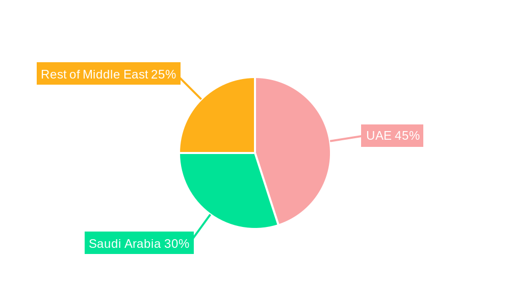 Middle East Amusement Parks Market Regional Share