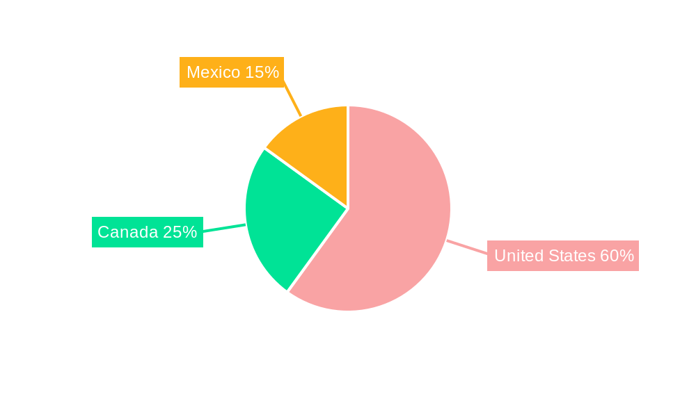 North America Oil and Gas Lubricants Industry Regional Share