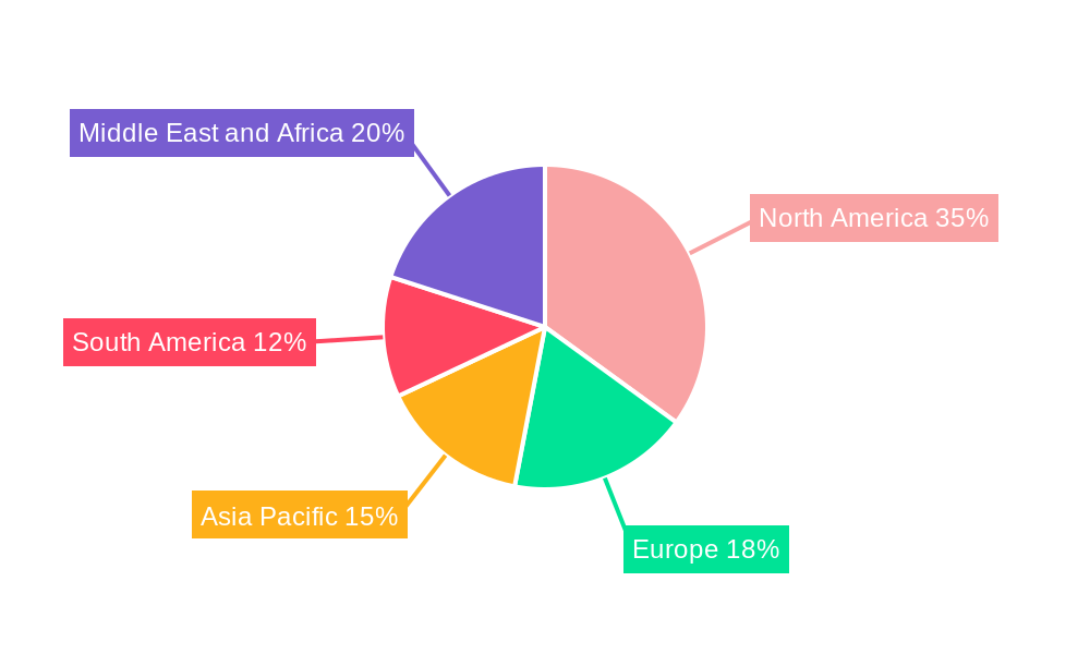 Open Hole Logging Services Market Regional Share