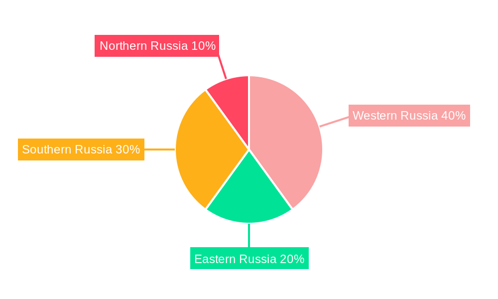 Russia Automotive Glass Fiber Composites Market Regional Share