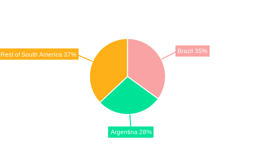 South America Feed Palatability Enhancers Market Regional Share
