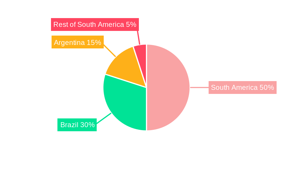 South America Silage Additives Market Regional Share