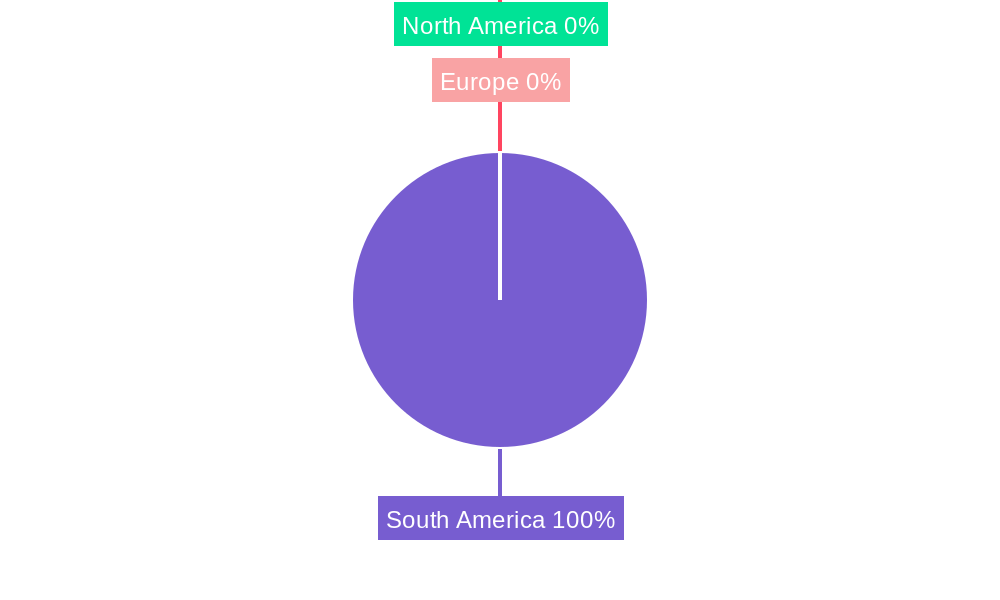 South America Vitamin Fortified and Mineral Enriched Food & Beverage Market Regional Share