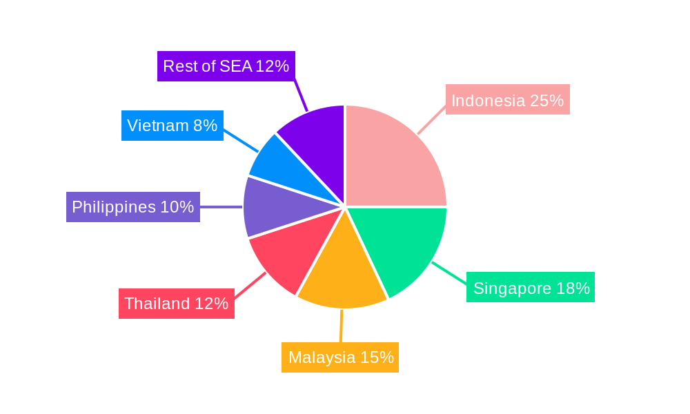 Southeast Asia Commercial Aircraft MRO Market Regional Share