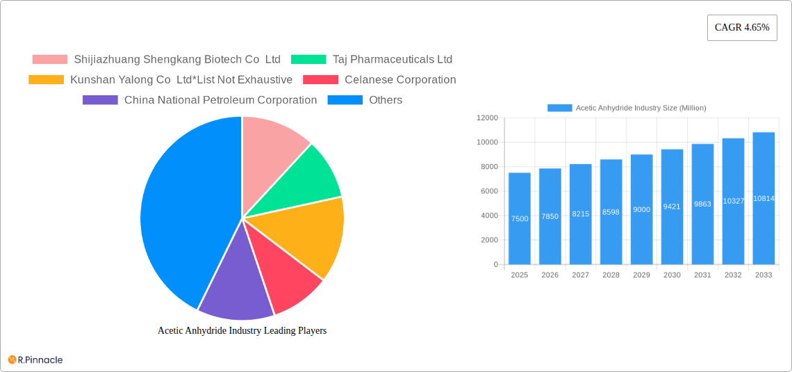 Acetic Anhydride Industry Research Report - Market Size, Growth & Forecast