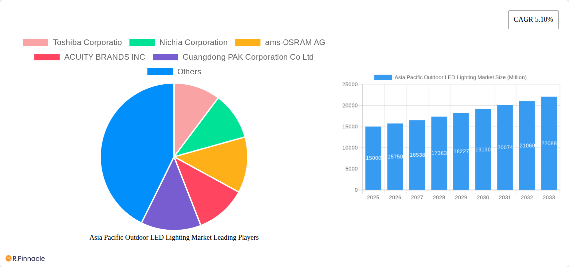 Asia Pacific Outdoor LED Lighting Market Research Report - Market Size, Growth & Forecast