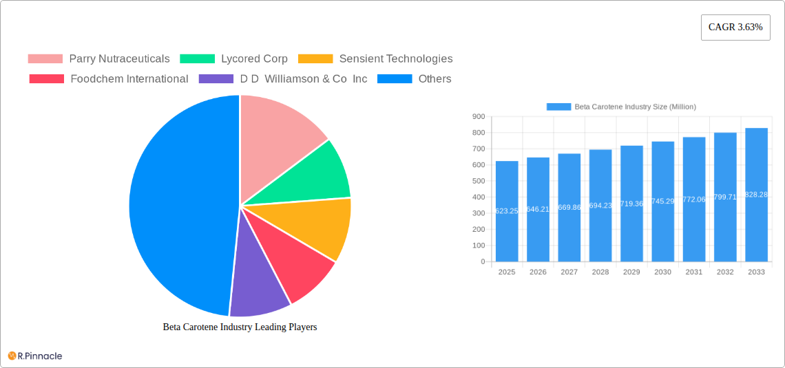 Beta Carotene Industry Research Report - Market Size, Growth & Forecast