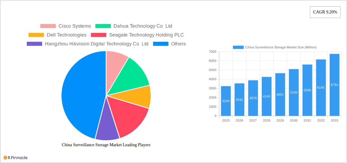 China Surveillance Storage Market Research Report - Market Size, Growth & Forecast