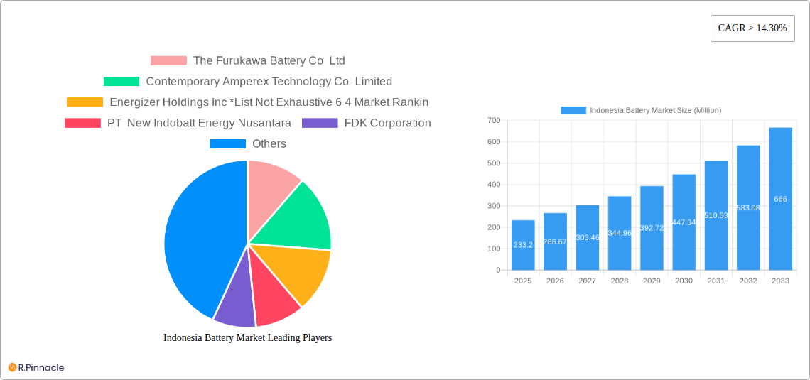 Indonesia Battery Market Research Report - Market Size, Growth & Forecast