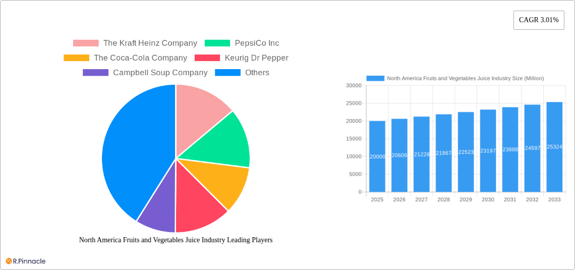 North America Fruits and Vegetables Juice Industry Research Report - Market Size, Growth & Forecast