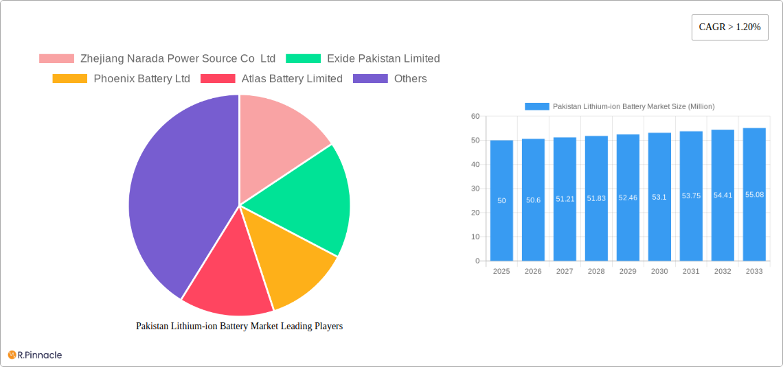 Pakistan Lithium-ion Battery Market Research Report - Market Size, Growth & Forecast