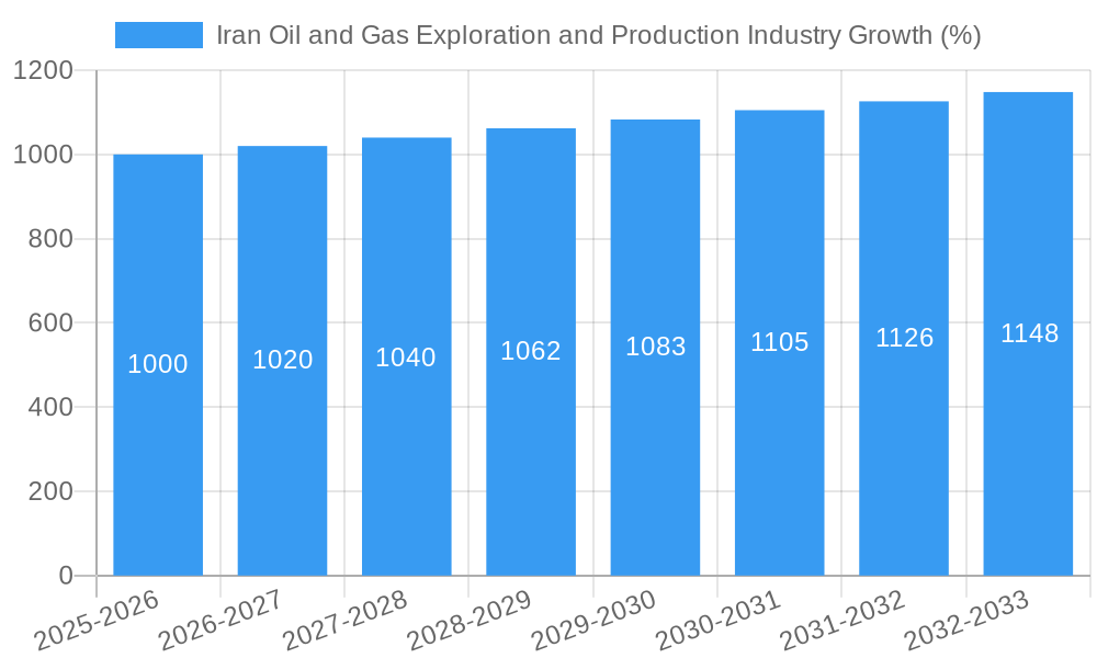 Iran Oil and Gas Exploration and Production Industry Growth