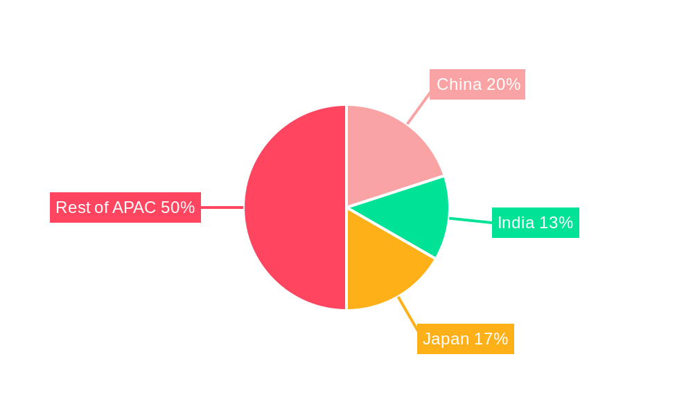 APAC Business Jet Market Regional Share