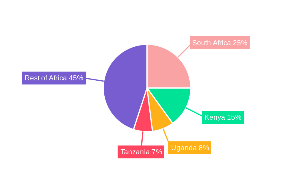 Africa Renewable Energy Market Regional Share