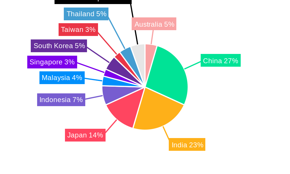 Asia Pacific IT Device Market Regional Share