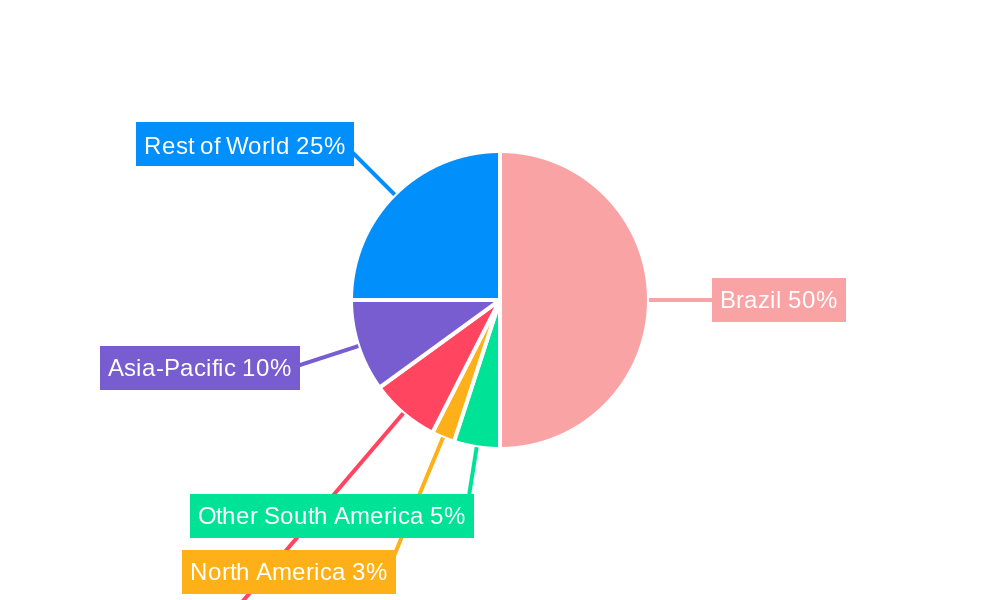 Brazil Location Based Services Market Regional Share