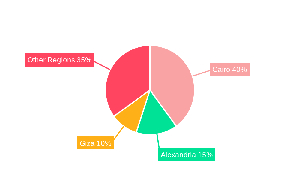 Egypt Cybersecurity Market Regional Share