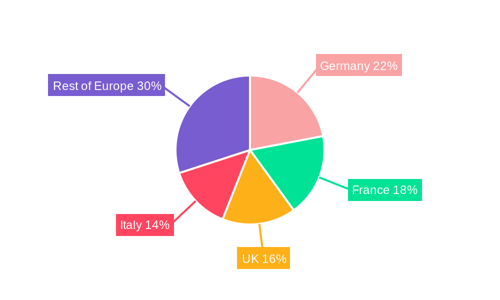 Europe Ovarian Cancer Diagnostics and Therapeutics Industry Regional Share