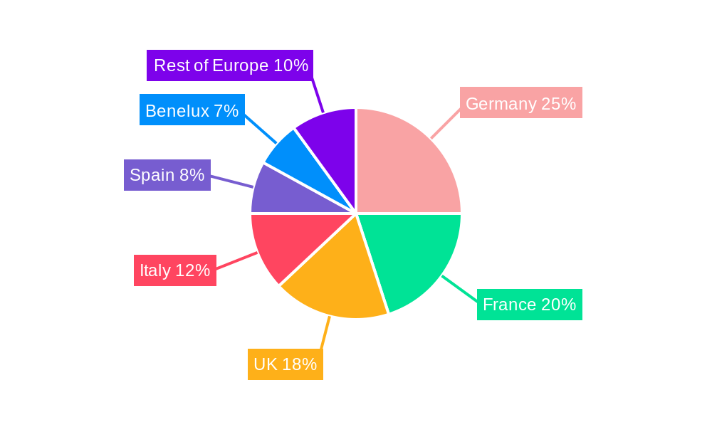 Europe Personal Care Plastic Tube Packaging Market Regional Share