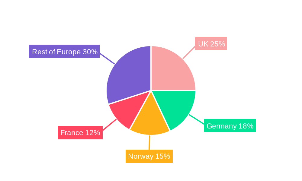 Europe Well Intervention Services Industry Regional Share