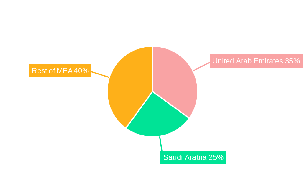 MEA Commercial Aircraft Aviation Fuel Market Regional Share