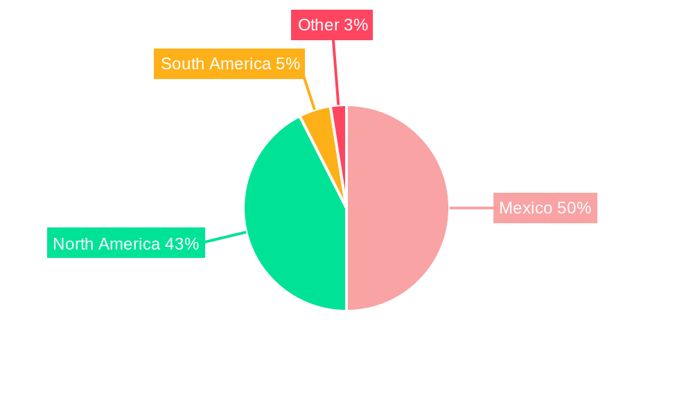 Mexico 3PL Market Regional Share