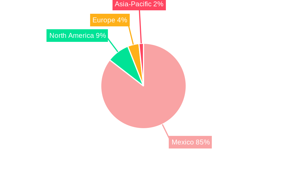Mexico Plastic Caps and Closures Market Regional Share