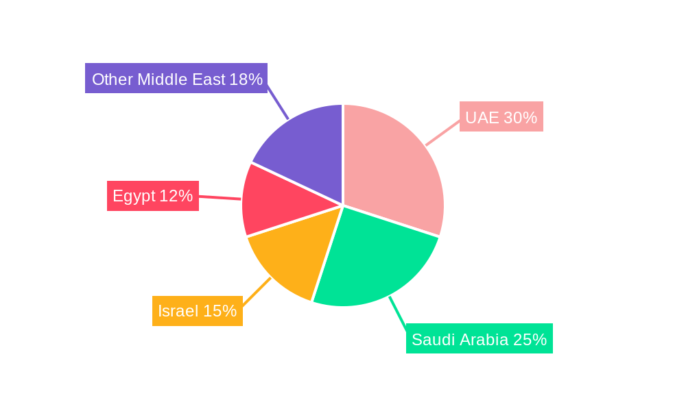 Middle East Biodegradable Plastics Market Regional Share