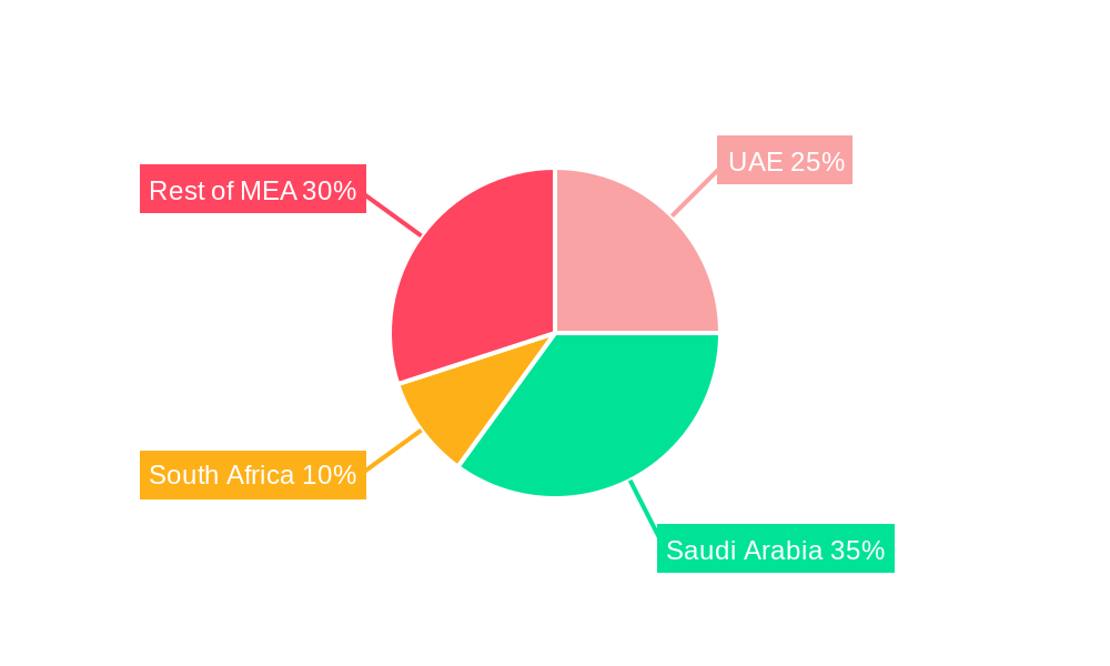 Middle-East Completion Equipment and Services Market Regional Share