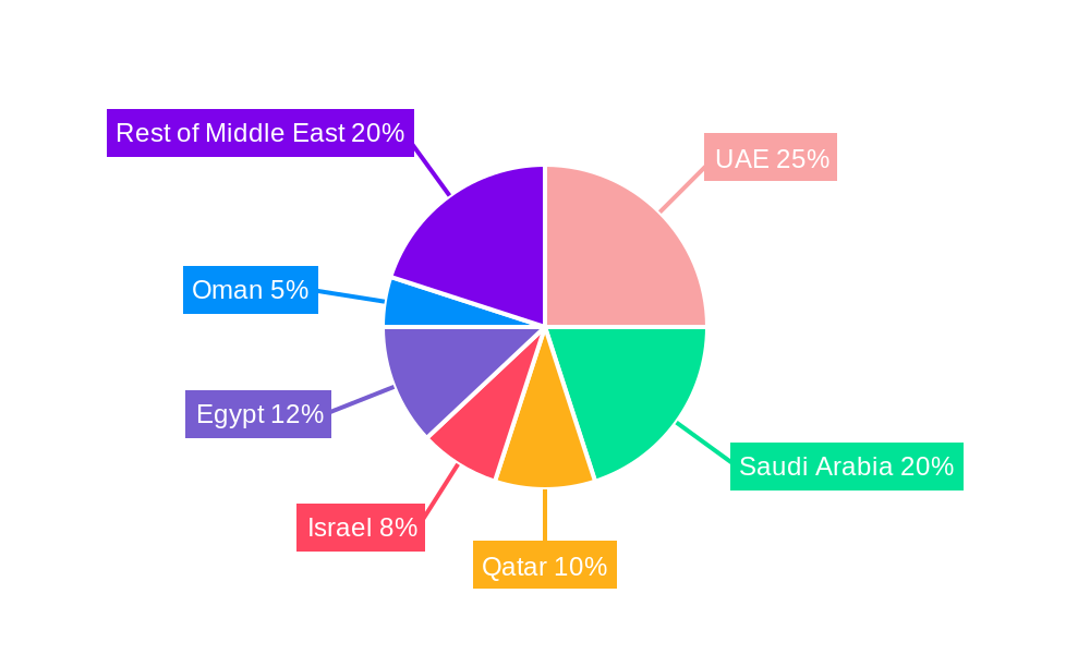 Middle East Satellite Communications Market Regional Share