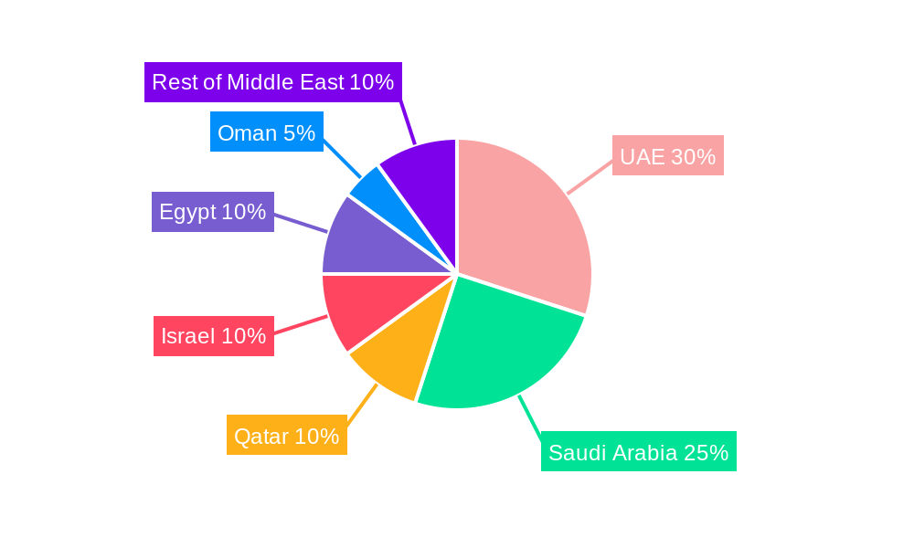 Middle East Satellite Imagery Services Market  Regional Share